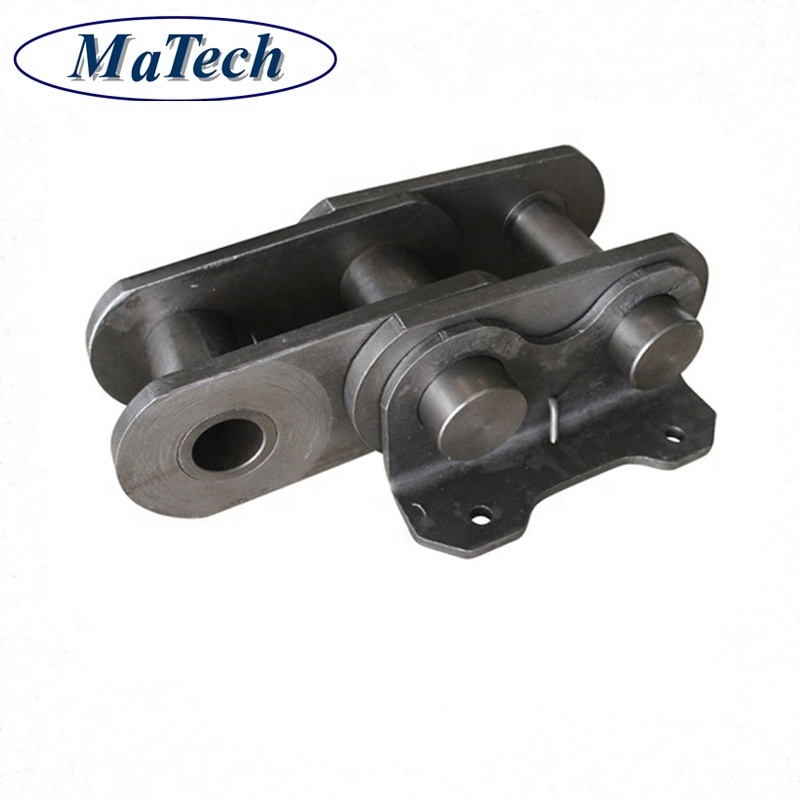 Matech Factory Carbon Steel Plastic Flexible Conveyor Chain With Baffle