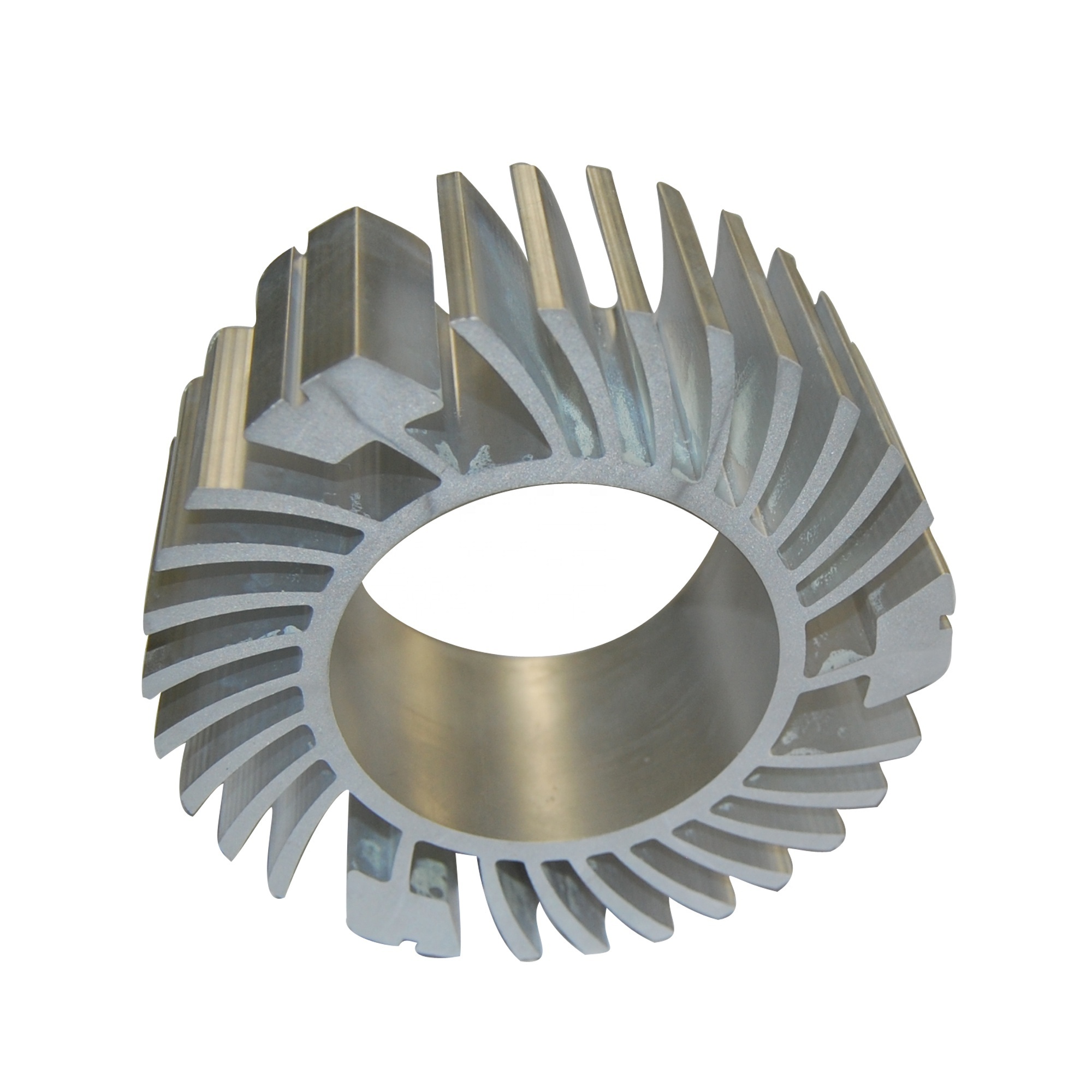 Customized Extrusion Aluminum Channel Pipe Heatsink Price Per KG