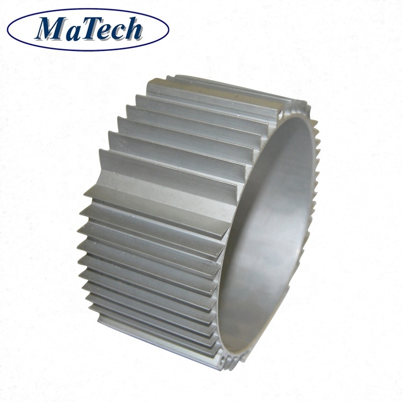 Customized Extrusion Aluminum Channel Pipe Heatsink Price Per KG