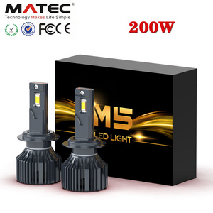 Super Bright 60W 80W 96W 110W 130W 150W 200W 20000lm  Fog Light Bulb H4 H7 Led  H11 H4  Auto Car K1  LED Headlights