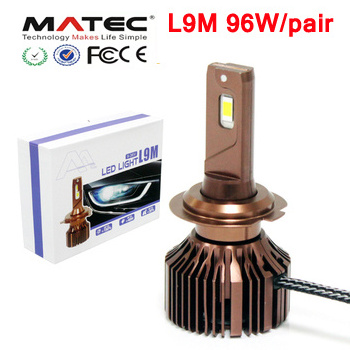 LED Auto LED Headlight 9005 9006 H4 H11 H7 LED Light 6000K for universal car led headlight canbus