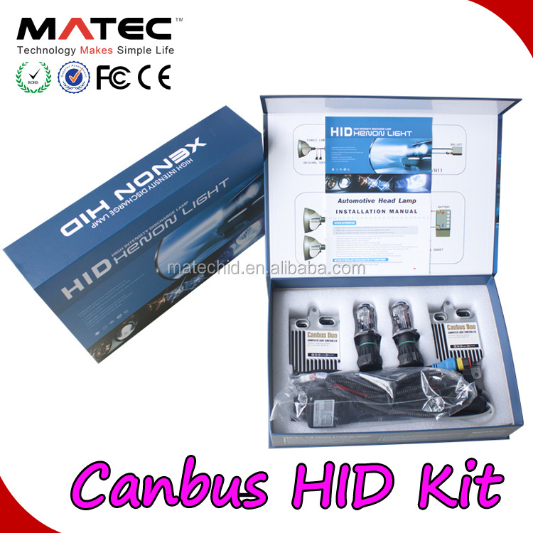 HID Xenon Single Beam or Bi Xenon Bulb H1 H3 H4 H7 35W 55W 6000K Kit de Xenon