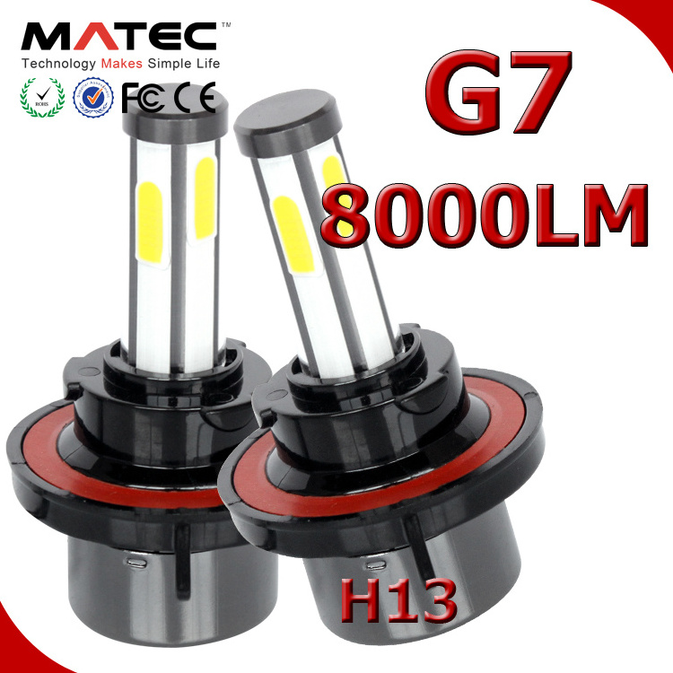 High Power 80w G7/G20 Led Headlight H11 replace X3 S1 S2 C6 Led Conversion Kit H4 H1 H13 H7 H11 Automotive Led Bulb h4 cob