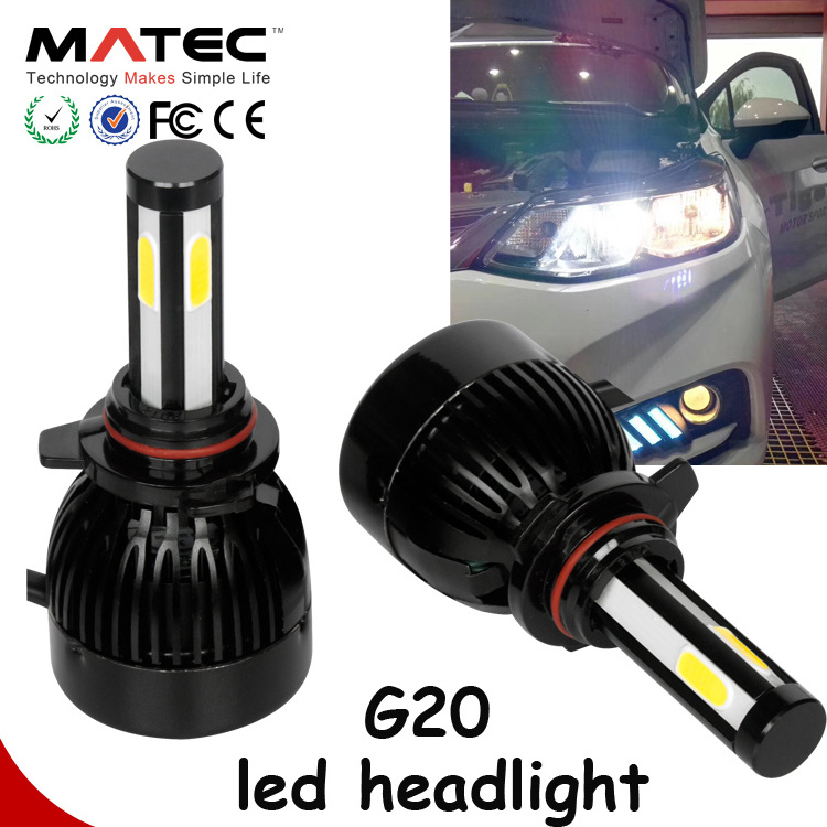 Factory direct best price G20 led car headlight kit 9005 9006 H4 H7 H11 car led headlight