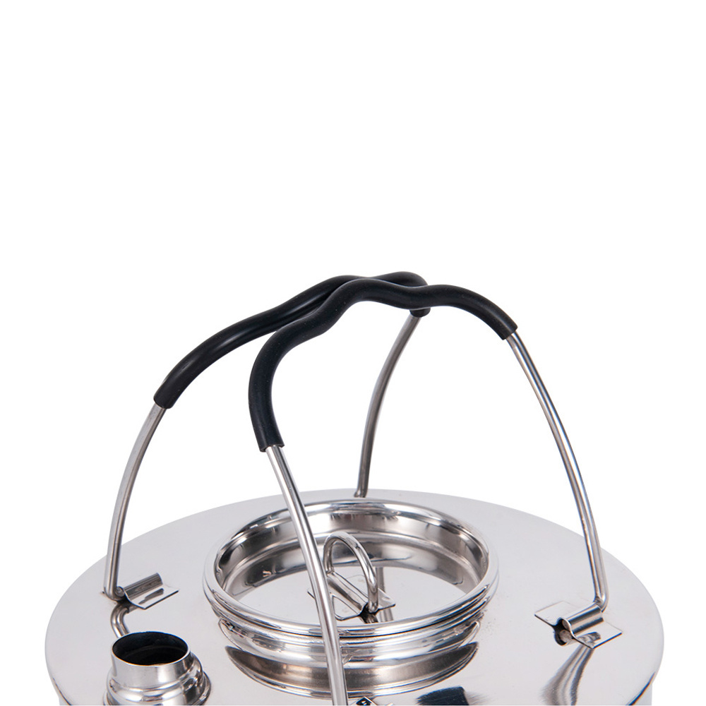 Portable Stainless Steel Tea Kettle Wholesale 1.5L Camping Coffee Tea Kettle for Boiling Water