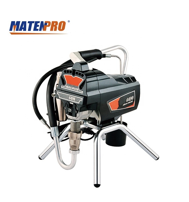 Brushless Airless Paint Sprayer piston pump 1.6HP  water-based paint, latex paint MT-6495