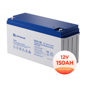 Agm Solar Tubular Gel Battery 12 Volts 12V 100Ah 200Ah 220Ah Deep Cycle Rechargeable Batteries