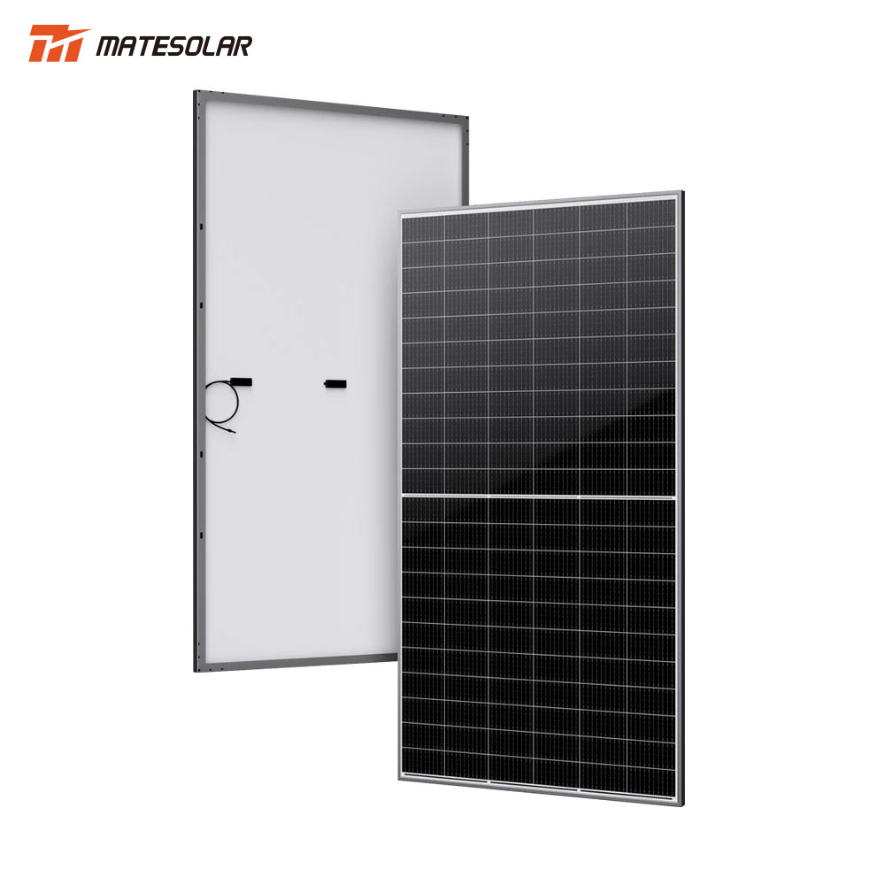 Mate Novel Design Personalized Outdoor Solar Panels Half Cell 132Cells 680W 690W Panels