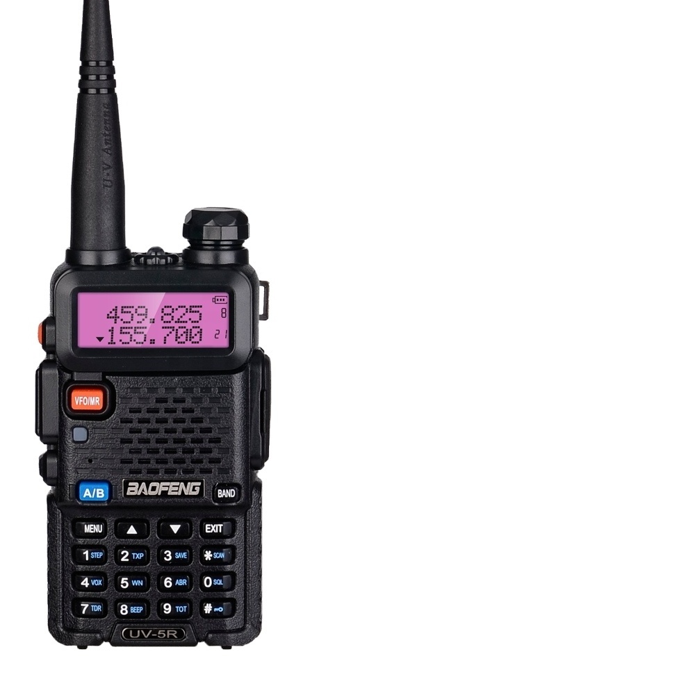 baofeng uv-5r Long Range Ham Radio FM Transceiver 5W UHF/VHF dual band Walkie Talkie baofeng radio