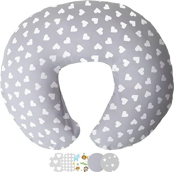 Super Soft  U-Shape Full Body Pregnancy Pillow Made of 100% Cotton Poplin Cover and Microfiber 100% Polyester Insert