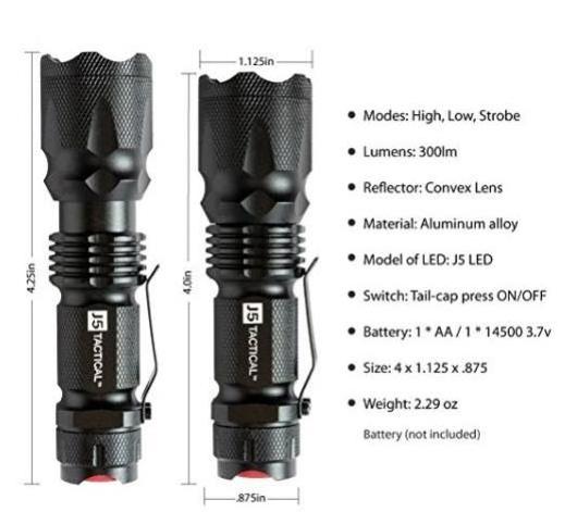 LED strong light rechargeable xml-q5 rechargeable mini pen buckle outdoor cycling camping portable flashlight