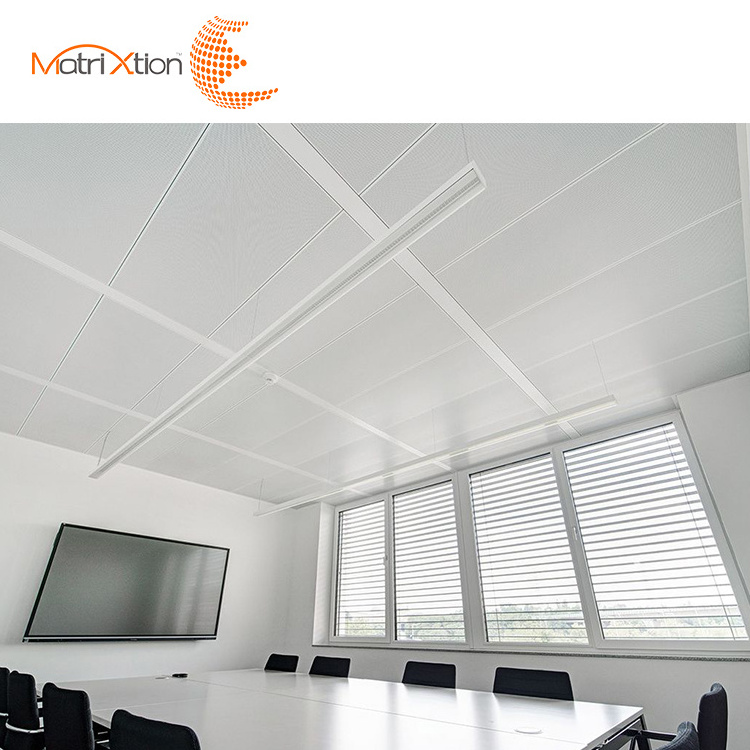 Matrixtion Rectangle Custom Modern Decoration Luxury Aluminum Suspended Ceiling Tiles