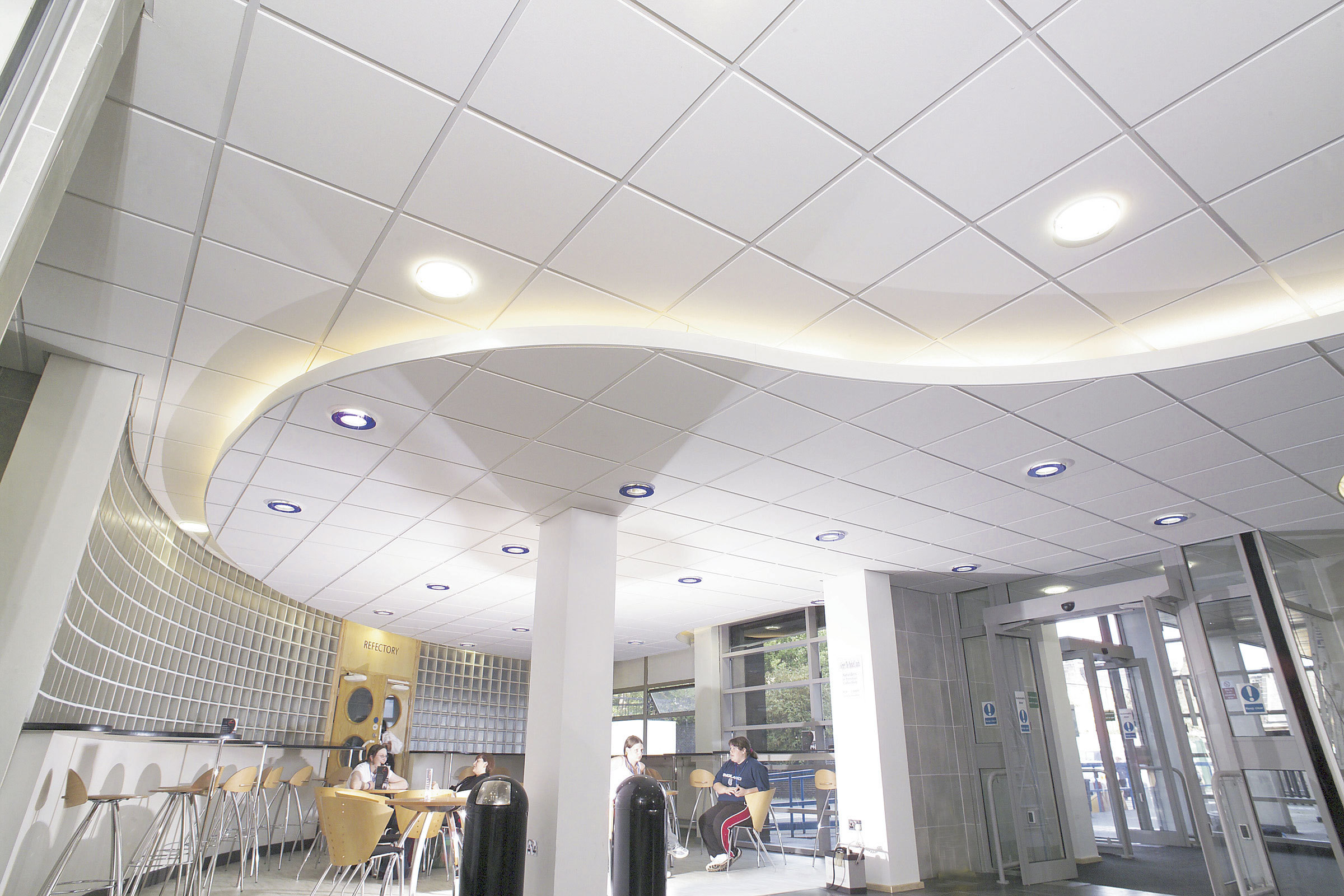 Matrixtion Metal Hexagonal Decorative Design Acoustical Aluminum 3d RHOMBUS Ceiling Panel