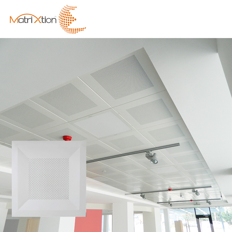 Ceiling Aluminum Board 2X2 Tiles Modern Acoustical Panel Suspended Ceiling