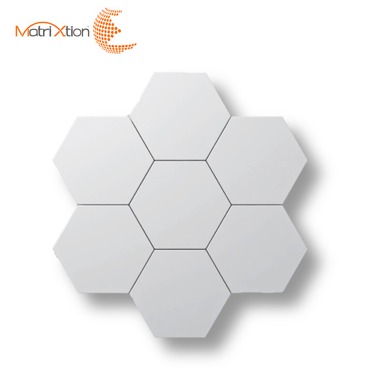 Matrixtion Metal Hexagonal Decorative Design Acoustical Aluminum 3d RHOMBUS Ceiling Panel