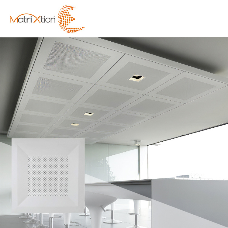 Ceiling Aluminum Board 2X2 Tiles Modern Acoustical Panel Suspended Ceiling