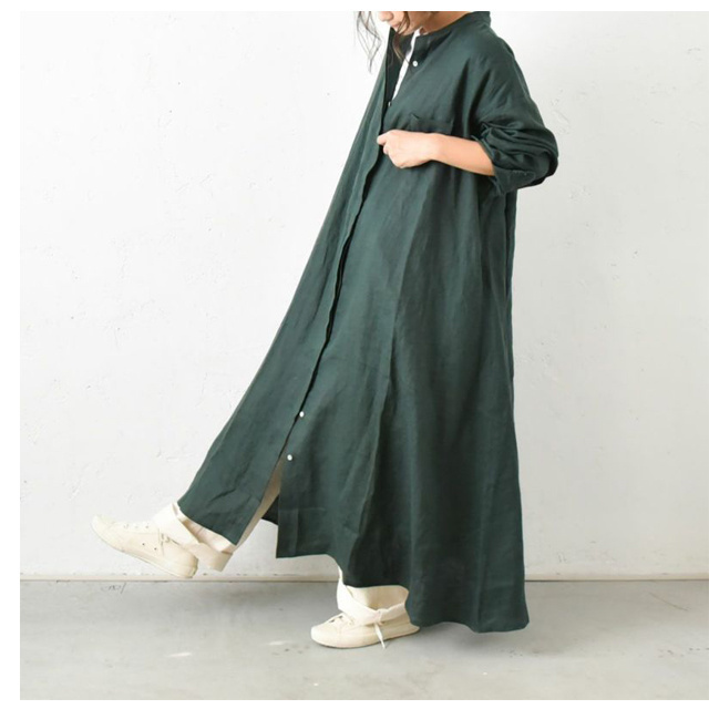 Japanese fashion women clothing casual dresses cotton design wear