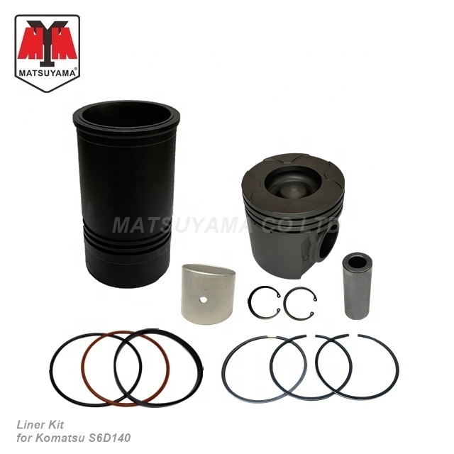 6217-31-2130 6217312130 S6D140 SA6D140E3 SA6D140E-3 Cast Iron Piston for Komatsu Excavator PC600 PC750 PC1800