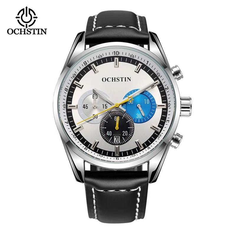 OCHSTIN Original Brand Business Man Wristwatch Male Clock Top Brand Luxury Sport Military Quartz  Date Week Men Watches