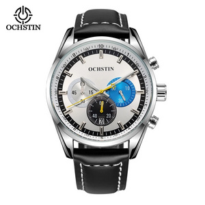 OCHSTIN Original Brand Business Man Wristwatch Male Clock Top Brand Luxury Sport Military Quartz  Date Week Men Watches