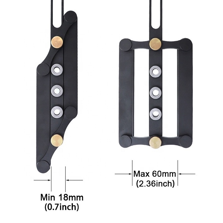 Self Centering Doweling Jig Punch Locator Dowel Jig Kit 6 10mm Drill Guide Sleeve Tool for Woodworking Joinery