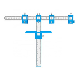 Cabinet Hardware Jig Tool Wood Dowelling Guide for Installation of Handles Knobs on Doors and Drawer
