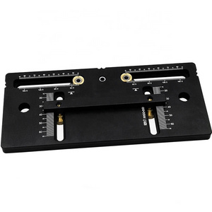 Precise Positioning Aluminum Alloy Drawer handle installation Jig Cabinet Handle Template Tool with Double Scales