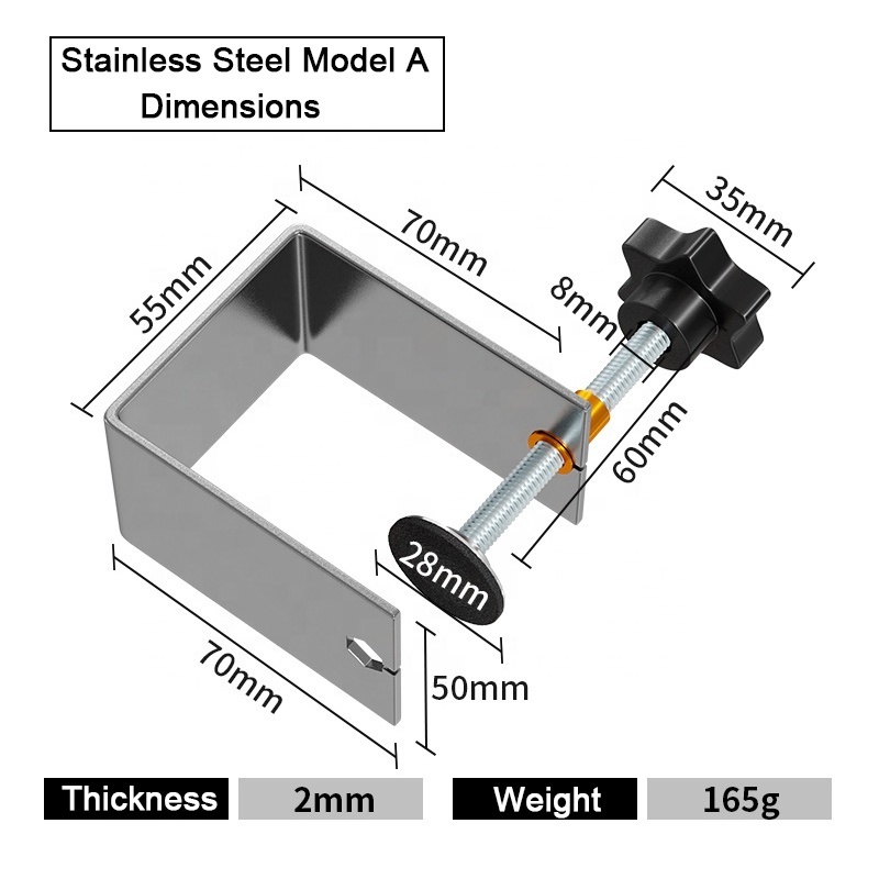 Drawer Front Installation Clamps Cabinet Hardware Jig For Easy and Fast Drawer Front Panel Installation