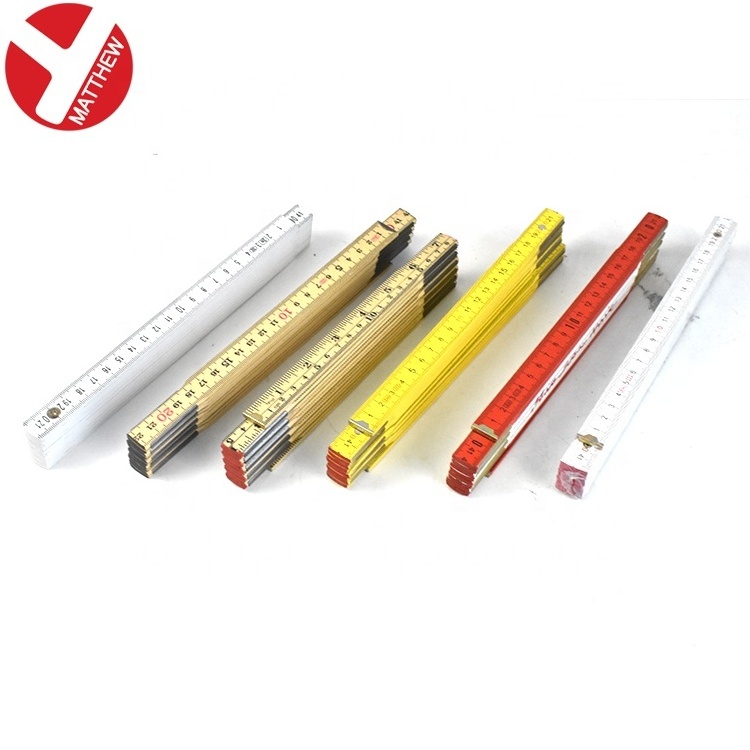 Folding Ruler for Woodworking Mutil Length Durable Fiberglass Inside Reading Plastic 1 Meter Straight Ruler Clear Scale