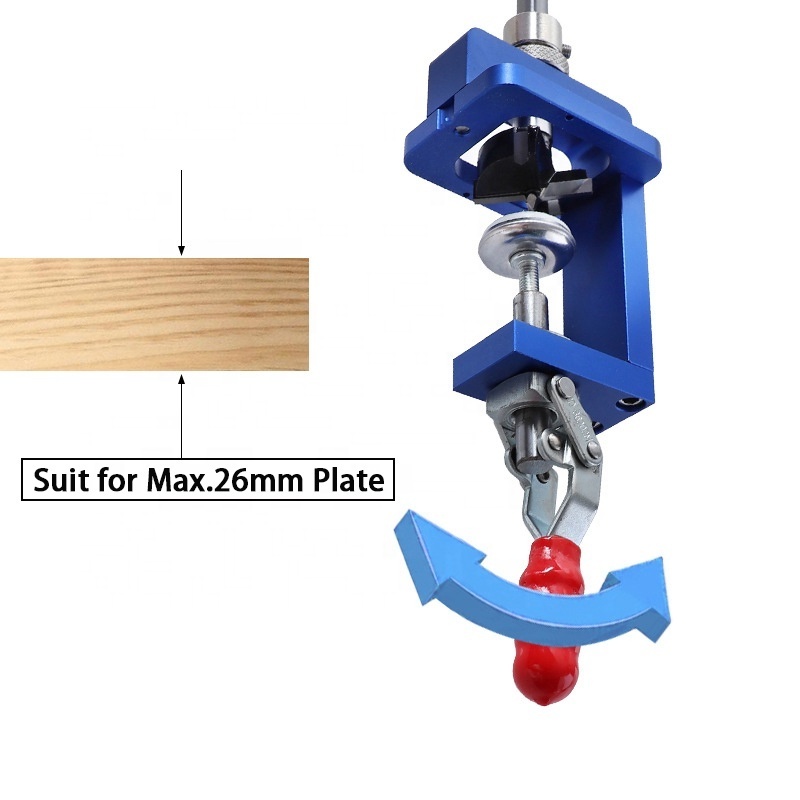 Concealed Hinge Jig Kit Hinge Drilling Tool Woodworking DIY Tools for Cabinet Cupboard Door Hinges Install