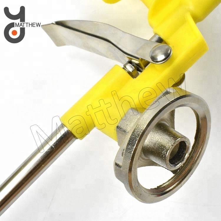 Plastic Light duty Polyurethane PU Foam Construction Spray Gun