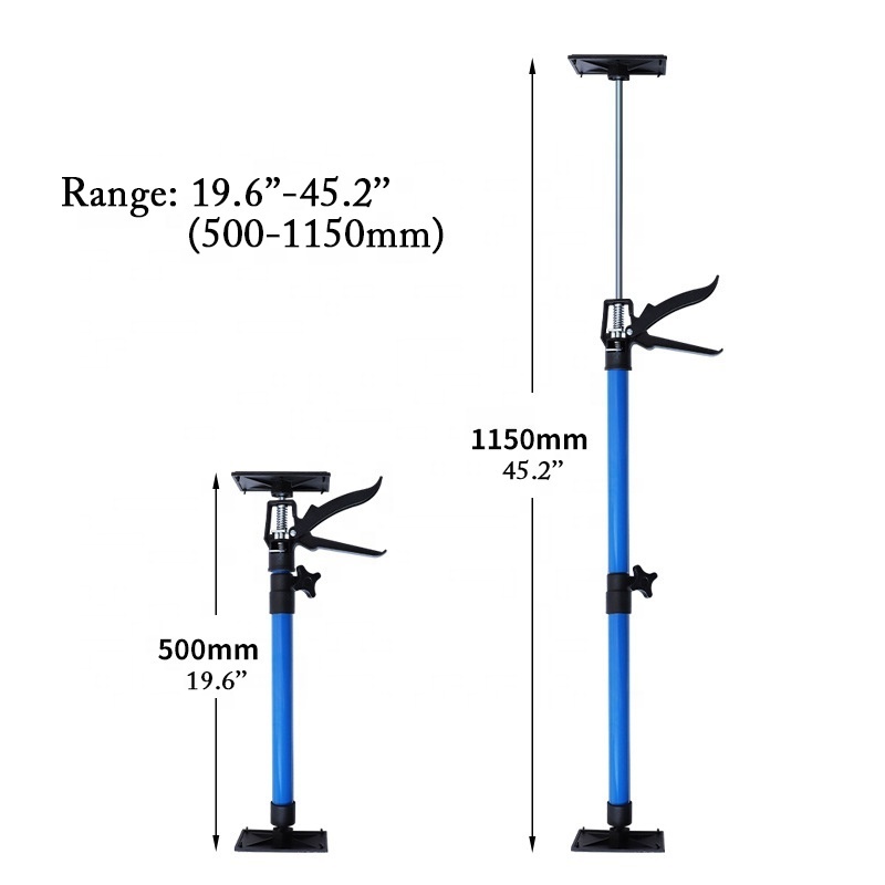 Premium Steel Woodworking Support Rod with 66LB Capacity for Cabinet Jack Drywall Jack and Cargo Bars