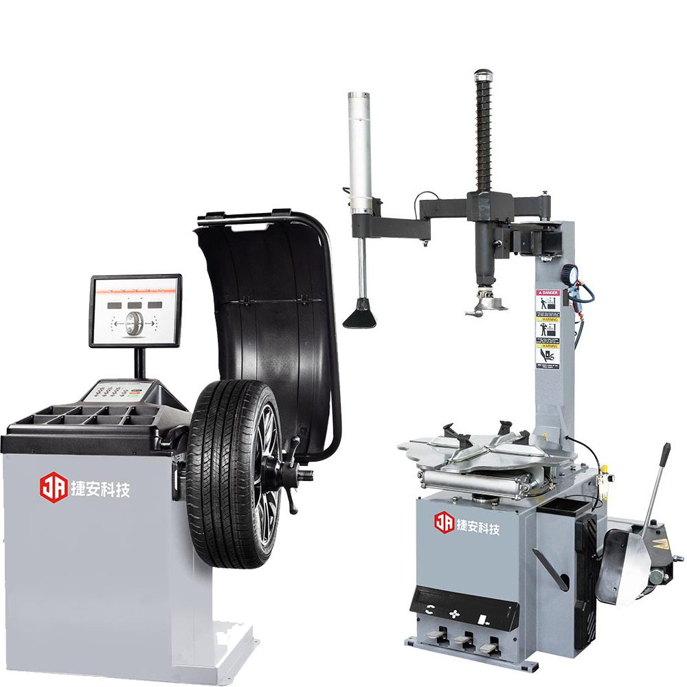 Tyre Repair Equipment Auto Body Systems Swing Arm Tire Changer Tire Machine and Balancer Combo