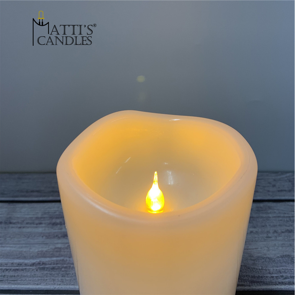 Matti's Hot sale battery operated waterproof Led candle for home decoration