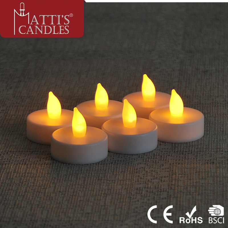 China manufacturer wholesale small size led flickering wax candle led faux candle