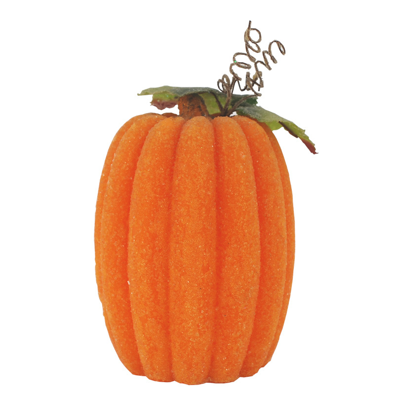 Environmental protection material Halloween Pumpkin shape  led candle