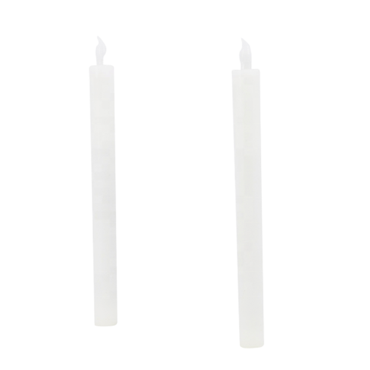 Hight quality products led white candle sticks long candles battery operated led