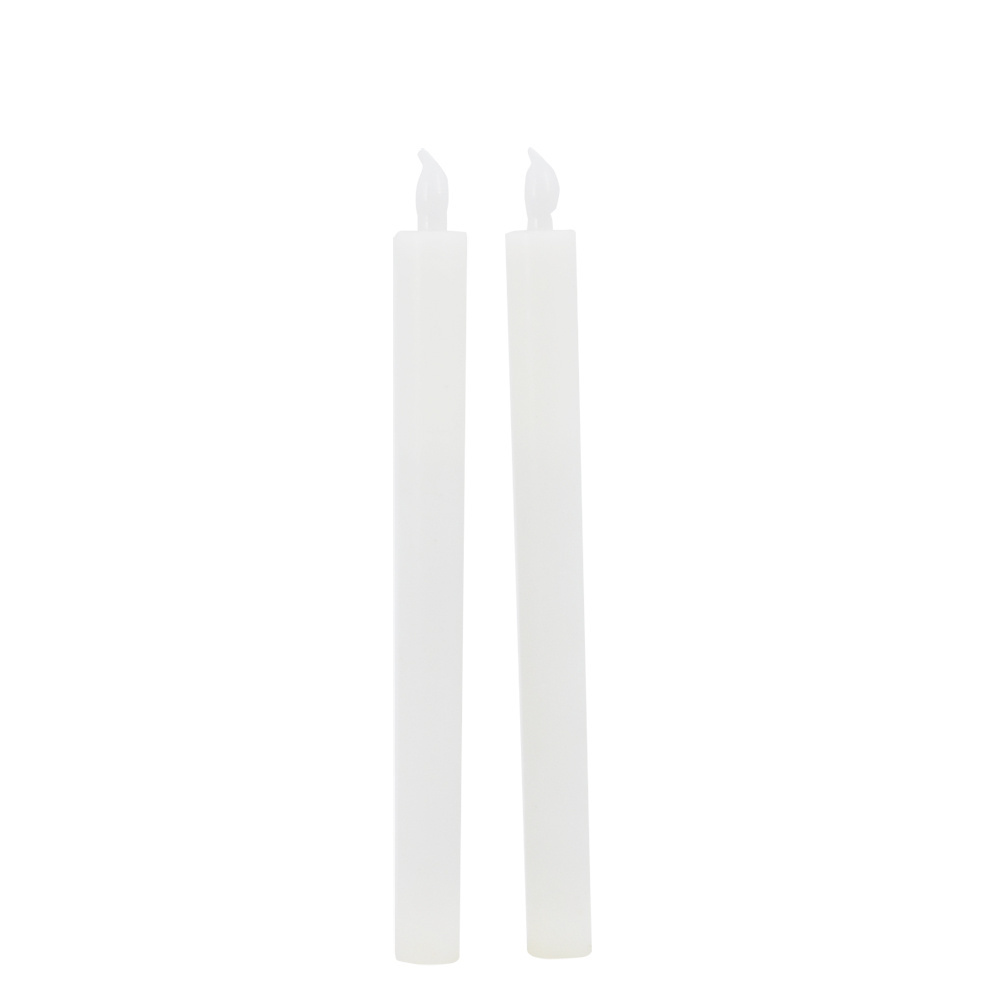 Hight quality products led white candle sticks long candles battery operated led