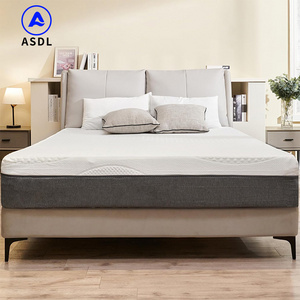 Mattress In Box Spring Twin Full Queen King Size Knitted Fabric Gel Acoustic Foam Memory Foam Hybrid Compressed Mattress