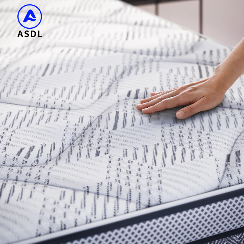 Good Price Mattress Knitted Fabric Convoluted Foam Mattress 3D Spacer Fabric Mattress With Soft Foam