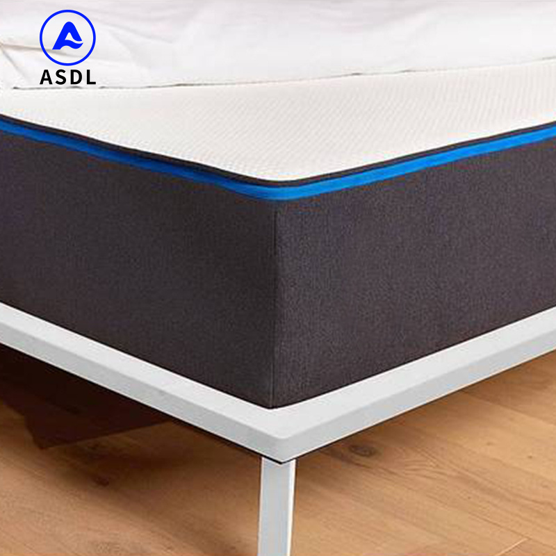 Factory Wholesale Popular 5 Star Hotel Mattress 12 Inch Sleeping Memory Foam Pocket Spring Hybrid Mattress