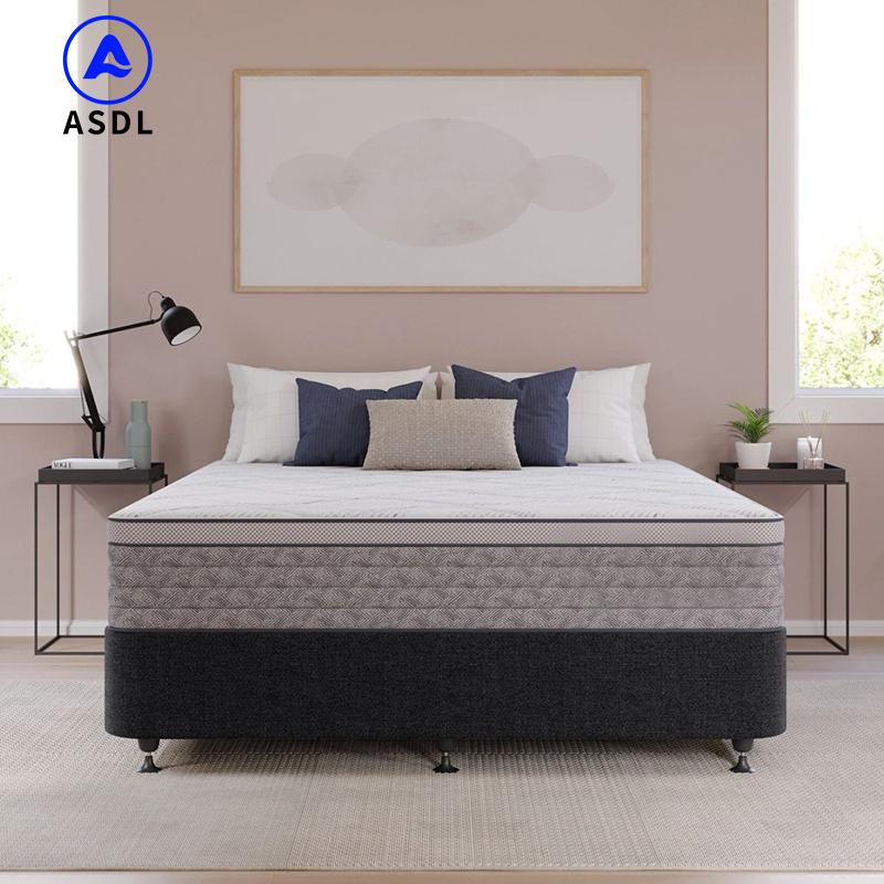 Good Price Mattress Knitted Fabric Convoluted Foam Mattress 3D Spacer Fabric Mattress With Soft Foam