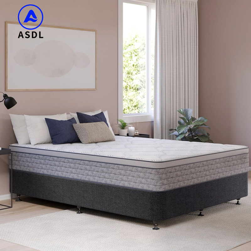 Good Price Mattress Knitted Fabric Convoluted Foam Mattress 3D Spacer Fabric Mattress With Soft Foam