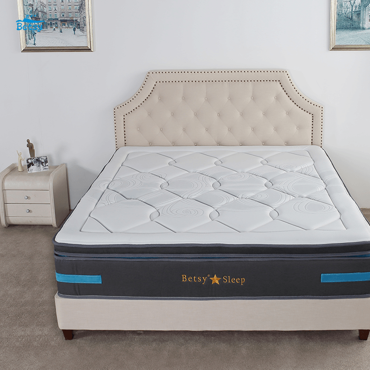 Wholesale Innerspring Foam Mattress Memory Topper Pad Mattress In A Box Memory Foam