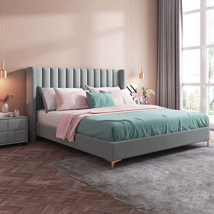 AIDI Free Sample Luxury Cheap Wood Bed