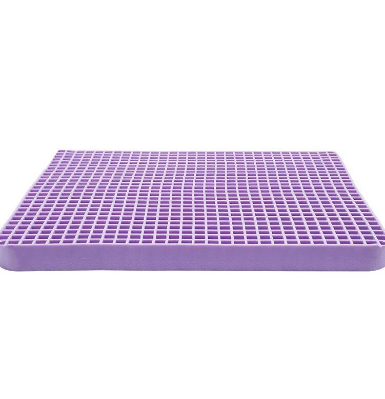 Free Sample AIDI Bedroom Furniture Customizable Rubber Purple Gel Memory Foam bed Tpe Mattress