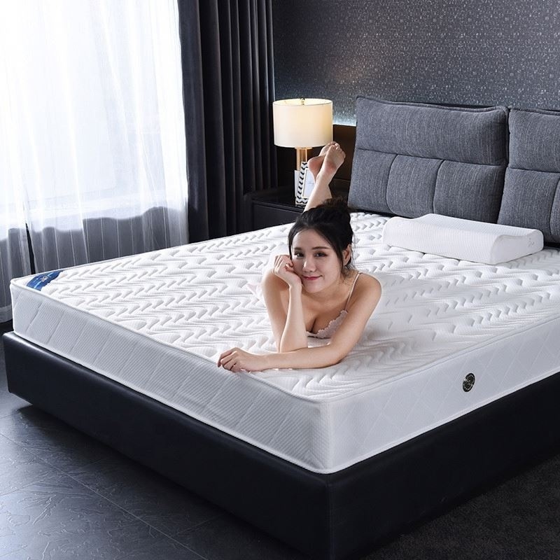 Wholesale Bed Mattress Hotel Bedroom Pocket Coil Spring Sleep Well King Queen Size Latex Orthopedic Memory Foam Mattress In Box