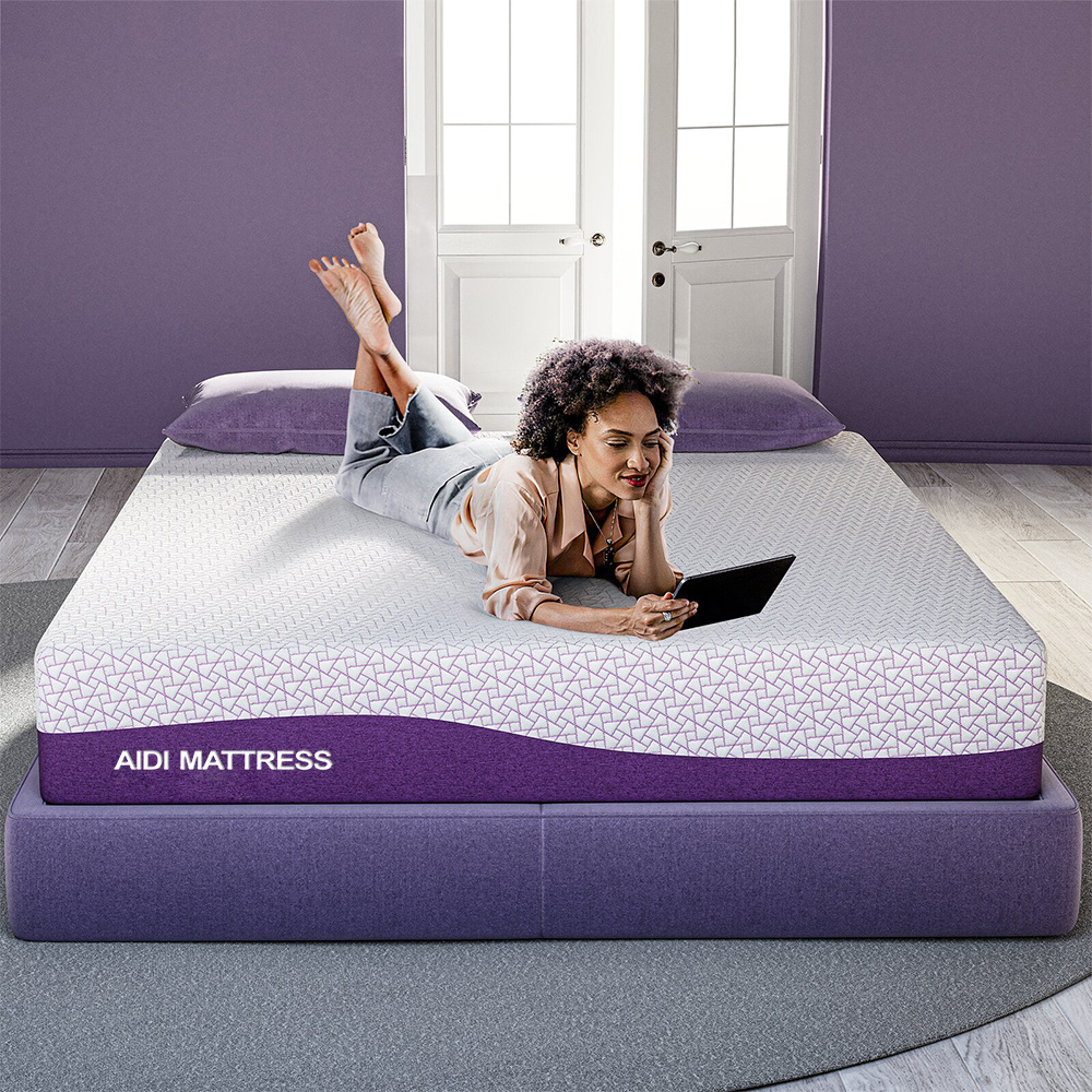 AIDI Bedroom Sets Luxury Furniture Modern Single Double Queen King Size Bed Matress Memory Foam Mattress In A Box