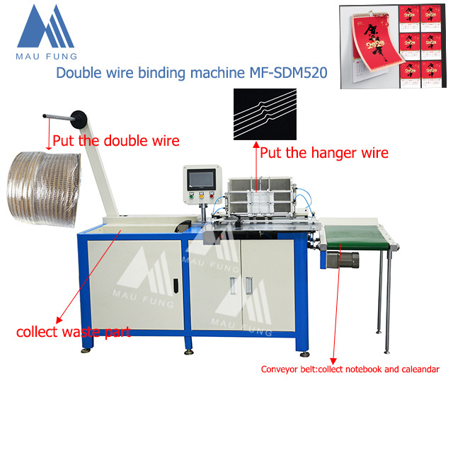 MF-SDM520 saddle book stitch binding machine ,Photo book binding machine ,Photo album binding machine