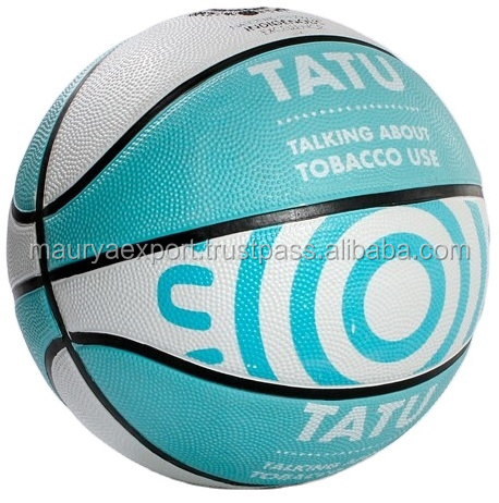 Custom made promotional bulk basketball outdoor size 5 customize your own basketball